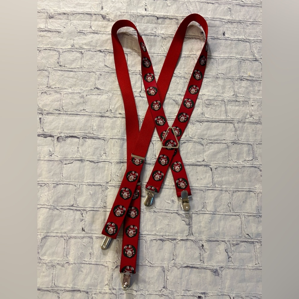 COS GERMANY SANTA CLAUS ADJUSTABLE SUSPENDERS